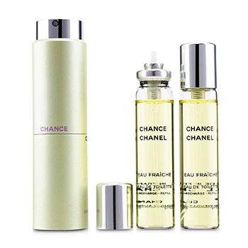 Chanel Chance Eau Fraiche Twist & Spray Eau De Toilette 3x20ml/0.7oz