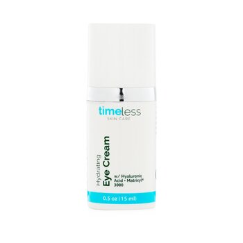 Timeless Skin Care Hydrating Eye Cream W/ Hyaluronic Acid +Matrixyl 3000