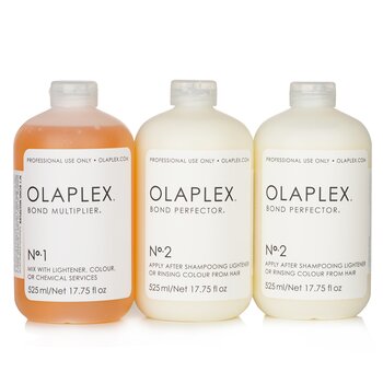 Olaplex Salon Intro Kit: No. 1 Bond Multiplier 525ml + No. 2 Bond Perfector 525ml x2