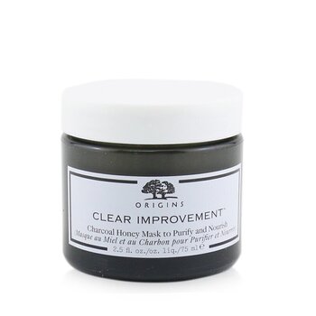 Origins Clear Improvement Charcoal Honey Mask To Purify & Nourish