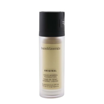 Original Liquid Mineral Foundation SPF 20 - # 03 Fairly Light (For Very Fair Warm Skin With A Subtle Peach Hue)