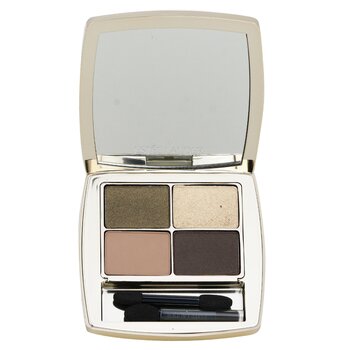 Estee Lauder Pure Color Envy Luxe Eyeshadow Quad # 06 Metal Moss