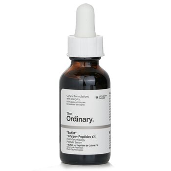 The Ordinary Buffet + Copper Peptides 1% Multi Technology Peptide Serum