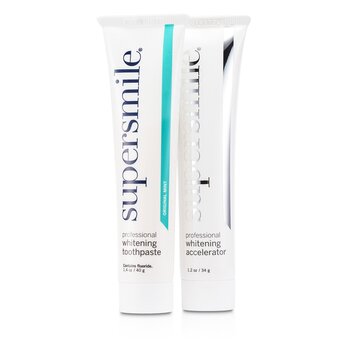 Supersmile Professional Whitening System: Toothpaste 40g + Accelerator 34g