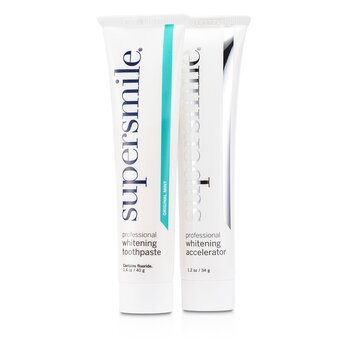 Professional Whitening System: Toothpaste 40g/1.4oz + Accelerator 34g/1.2oz