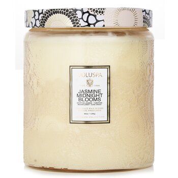 Voluspa Luxe Jar Candle - Jasmine Midnight Blooms