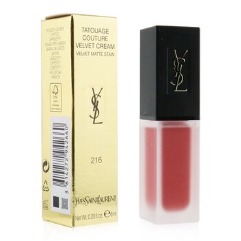 Yves Saint Laurent Tatouage Couture Velvet Cream Velvet Matte Stain - # 216 Nude Emblem