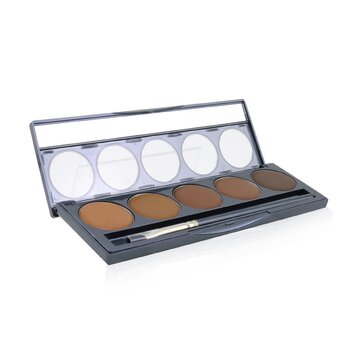 Ultimate Foundation 5 In 1 Pro Palette - # 100 Series (Deep Red Undertones)