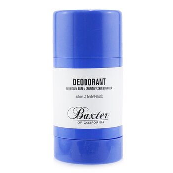 Baxter Of California Deodorant - Citrus & Herbal-Musk (Aluminum Free/ Sensitive Skin Formula) (Travel Size)