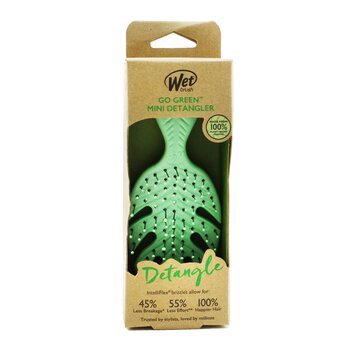 Wet Brush Go Green Mini Detangler - # Green