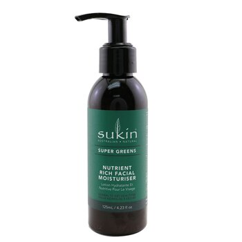 Super Greens Nutrient Rich Facial Moisturiser (Normal To Dry Skin Types)