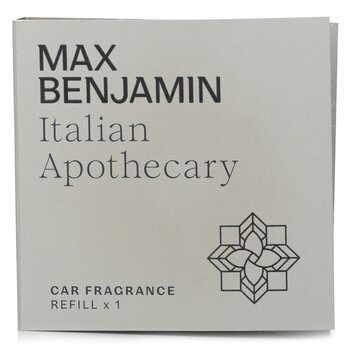 Max Benjamin Car Fragrance Refill - Italian Apothecary