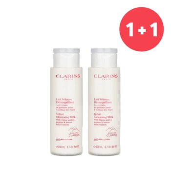 ?1+1 Set?Velvet Cleansing Milk with Alpine Golden Gentian & Lemon Balm Extracts