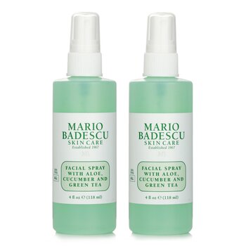 ?1+1 Set?Facial Spray With Aloe, Cucumber And Green Tea - For All Skin Types